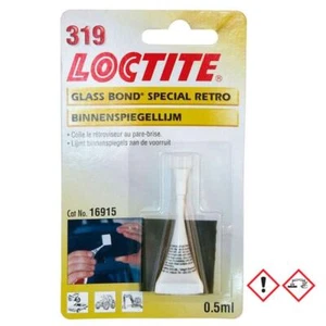 LOCTITE 319 SET GLASKLEBER METALL SPIEGEL AUF WINDSCHUTZSCHEIBE PRO - Bild 1 von 3