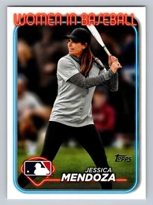 2024 Topps Jessica Mendoza SP Women In Baseball Parallel #WIB-2 - Picture 1 of 2