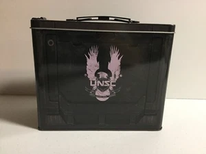 UNSC Halo 5 Metal Lunch Box Ammo Can Tin Loot Crate Used - Picture 1 of 7