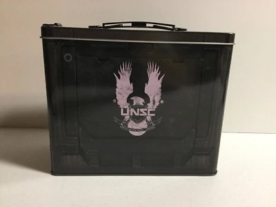 UNSC Halo 5 Metal Lunch Box Ammo Can Tin Loot Crate Used - Image 1 of 4