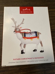 2024 Hallmark Ornament ~ "Father Christmas 's Reindeer" ~ Limited Edition ~ NEW - Picture 1 of 2