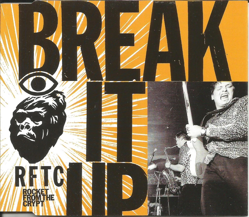 ROCKET FROM THE CRYPT Break it up 2 UNRELEASE Europe CD single USA Seller SEALED - Image 1 of 1