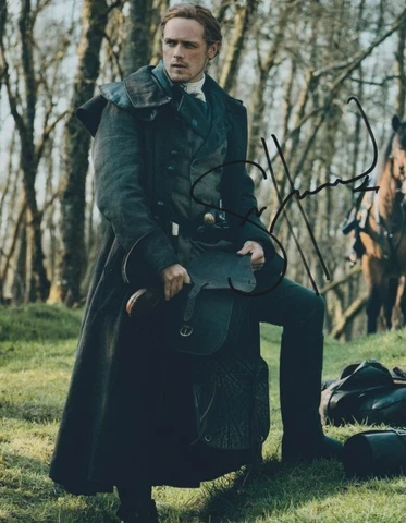 Sam Heughan (Outlander) signed 8x10 photo in-person Cover
