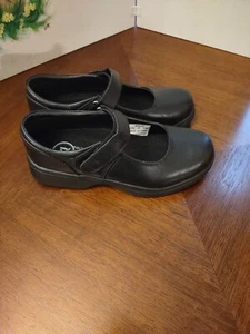 Zapatos planos cómodos Mary Jane Propet para mujer talla 6,5 cuero negro ~ usados en excelente estado~ - Imagen 1 de 10