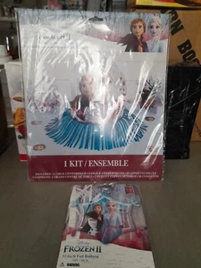 24 DISNEY FROZEN II Elsa Party TABLE DECORATING KIT Centerpieces  FOIL BALLOON - Picture 1 of 4