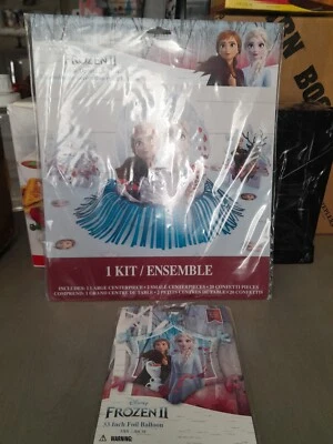 24 DISNEY FROZEN II Elsa Party TABLE DECORATING KIT Centerpieces  FOIL BALLOON - Image 1 of 4