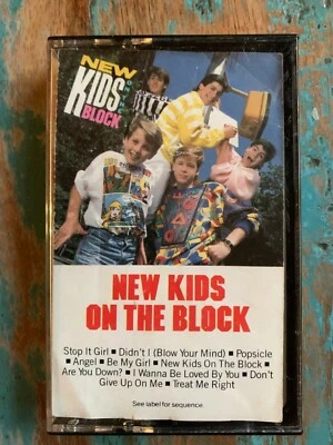 Classic Vintage New Kids On The Block NKOTB Self Titled Cassette Tape - Image 1 of 4