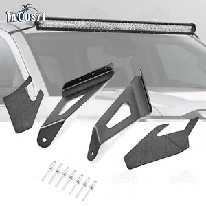 For 15-16 17 18 19 Silverado 2500HD/3500HD 50'' Light Bar Roof Windshield Mounts - Bild 1 von 5