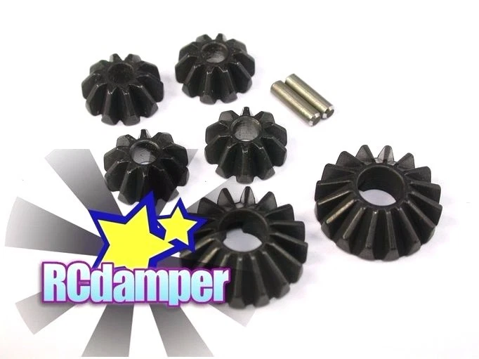 HARD STEEL DIFF BEVEL GEAR 6PCS HPI BULLET MT ST WR8 FLUX KEN BLOCK DIFFERENTIAL - Image 1 of 1