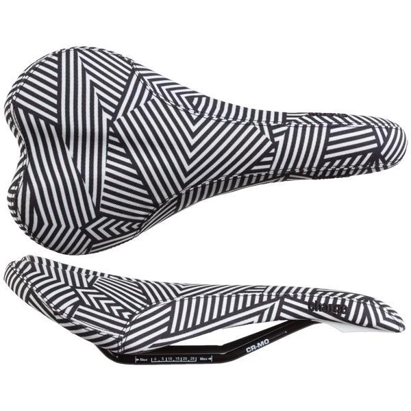  Charge Bikes Spoon Dazzle Bicycle Saddle Black/White CrMo Rails Road MTB Hybrid - Image 1 of 1