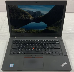 Lenovo ThinkPad L460 14” | i5-6300U | 16GB RAM | 256 GB SSD | Win 10 Pro - Picture 1 of 12