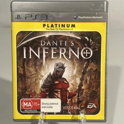 Dantes Inferno PS3 PlayStation 3 + Manual Región 4 Foto 1 de 4