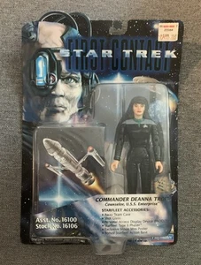 Star Trek First Contact Deanna Troy Playmates Toys Vintage 1996 - Picture 1 of 7