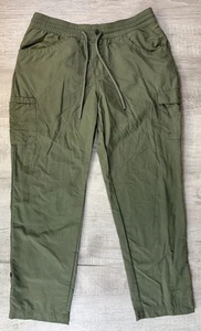 Columbia Sportswear Pants Green Light Weight Cargos Women M 27L (Actual 29X25) - Picture 1 of 20