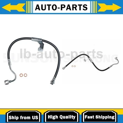 Front Brake Hose Line Sunsong 2PCS For GMC G3500 4.1L 1983-1984 - Image 1 of 4