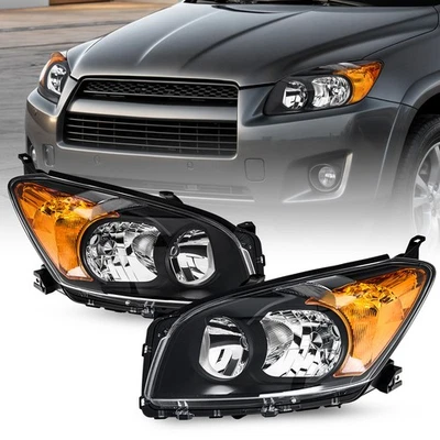 Preenex Headlights Assembly For Toyota Rav4 Sport 2009-2012 Halogen Left+Right Foto 1 de 3