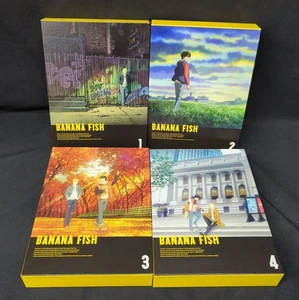 Aniplex BANANA FISH Blu-ray Disc BOX Complete Limited Edition Set 4 Volumes - Picture 1 of 3