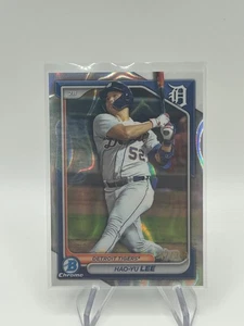 2024 Bowman Chrome HAO-YU LEE Lava Refractor /399 #BCP-55 Tigers - Picture 1 of 2