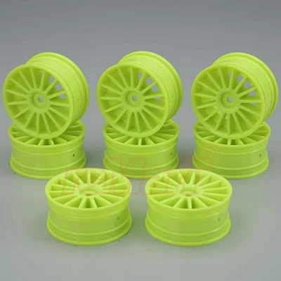 Kyosho Aero 24 Rim 15 Spoke 8 pcs Fluorescence Yellow For 1/10 RC #92012-8KYB - Image 1 of 2