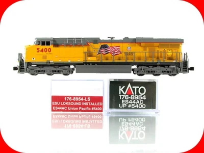 N Scale **UNION PACIFIC** ES44AC, US Flag #5400 - Kato 176-8954-LS, DCC LokSound - Image 1 of 4