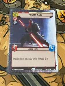 Darth Maul - Revenge At Last #403 Hyperspace Star Wars Unlimited - Imagen 1 de 2