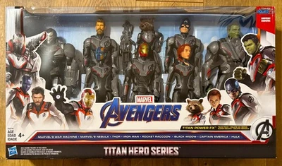 Marvel Avengers Titan Hero Series: ¡Gigante conjunto de 8 figuras! ¡Nuevo! Foto 1 de 4