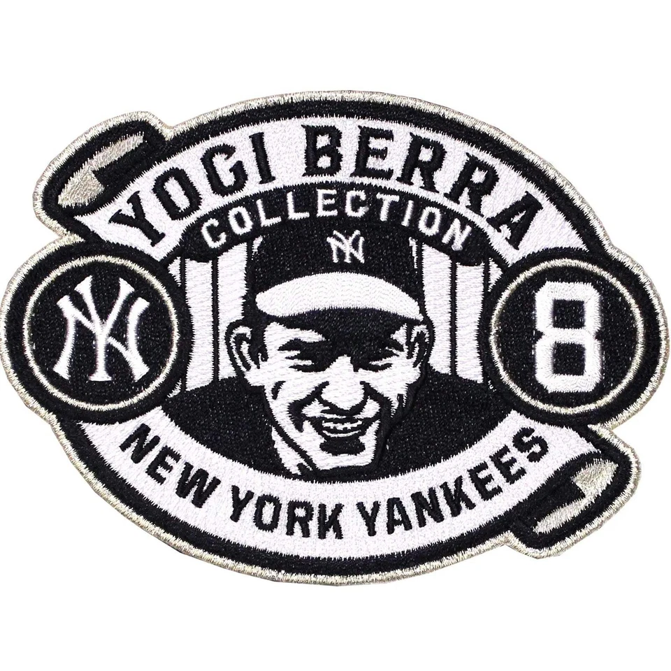Official New York Yankees Yogi Berra Collection Embroidered MLB Jersey Patch - Image 1 of 1