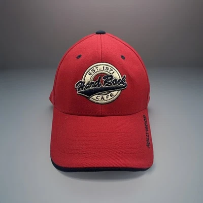 Hard Rock Cafe “Hollywood “ fitted one size fits most Hat Cap  Red Mens - Image 1 of 4