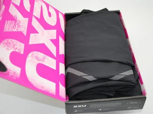 2XU Black Reflective Running Light Speed Compression Tights- Men's XXL - Picture 1 of 6