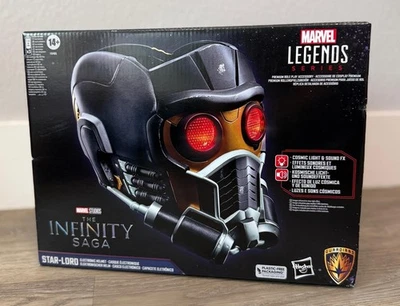 Marvel Legends Star Lord NEW Electronic Helmet Infinity Saga Guardians of Galaxy - Image 1 of 4