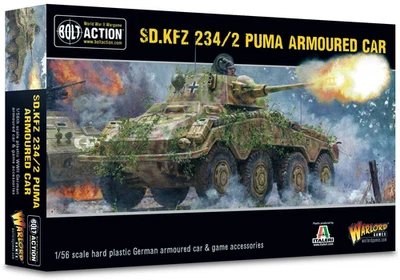 Warlord Games Bolt Action: coche blindado alemán Puma Sd.kfz 234/2 Foto 1 de 4