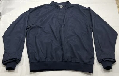 Zero Restriction Mens L Golf 1/4 Long Sleeve Pullover Lightweight Logo - Flaw - Image 1 of 4