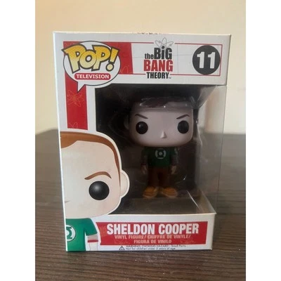 VAULTED Sheldon Cooper Big Bang Theory Funko Pop #11 Television BBT Lantern Tee - Image 1 of 4