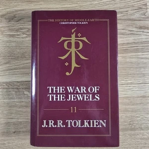J R R Tolkien The War Of The Jewels History Of Middle Earth 11 First Edition - Foto 1 di 18