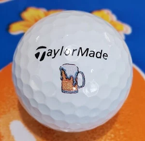 1 TaylorMade TP5 Bier Golfball 4A Golfball Frosty Becher Schnapsschuss Mein Symbol - Bild 1 von 7