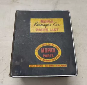 1949-54 Mopar Parts Book Dodge Plymouth Chrysler Catalog Imperial Original 52 53 - Picture 1 of 4