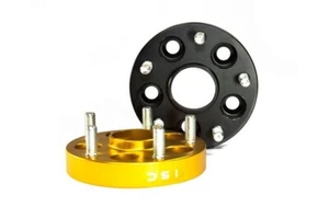 ISC Wheel Adapters (5x100 to 5x114, 15mm, Set of 4, Black) WA15B - Picture 1 of 5
