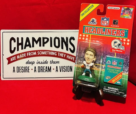 New 1998 Collection #13 Dan Marino Miami Dolphins Headliners Action Figure Cover