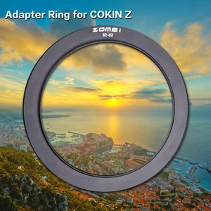 Zomei Metal Adapter Ring 67/72/77/82/86mm for ZOMEI Multinational Filter Holder - Imagen 1 de 7