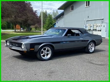 1972 Ford Mustang Pepper Gray Mustang Convert Mach 1 Hood A/C Disc Brakes