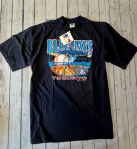 CAMISA BLUE JAY BULLETIN 2000 PUNTA ÚNICA Camisa Rara NUEVA Etiquetas XL Hombres AA165 - Imagen 1 de 10
