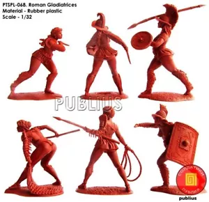 Publius Toy Soldiers Roman Gladiatrices Scale 1:32 - Picture 1 of 1