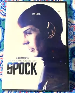 For The Love Of Spock DVD *Sealed* Zoe Saldana Chris Pine Karl Urban Simon Pegg - Imagen 1 de 2