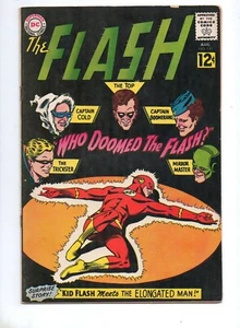Flash #130 1ST GAUNTLET of SUPER-VILLAINS! FN+ 6.5 TOUGH BLACK COVER! KID FLASH! - Picture 1 of 3