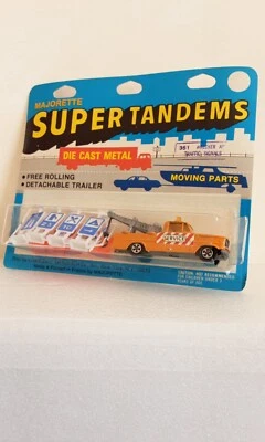 DODGE DEPANNEUSE + SIGNAUX MAJORETTE SOUS BLISTER - Photo 1/4