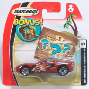 Matchbox 2005 #5 -H- 2005 Chevrolet Corvette C6 - Imagen 1 de 1