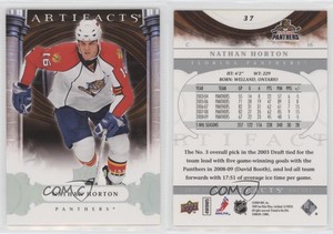 2009-10 Upper Deck Artifacts Silver Spectrum /25 Nathan Horton #37
