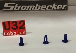 SLOT CAR STROMBECKER PIEZA SUJECION DEL CHASIS A LA CARROCERIA 3UNID. - Picture 1 of 3