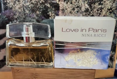 LOVE IN PARIS de Nina Ricci. 1 fl oz. Eau de Parfum, EDP. Spray perfume 2004 nuevo en caja Foto 1 de 4