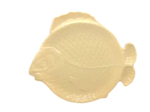 Vintage L by Lenox Fischform Platte Teller Tablett Green Mark Made in USA 1949-53 - Bild 1 von 8